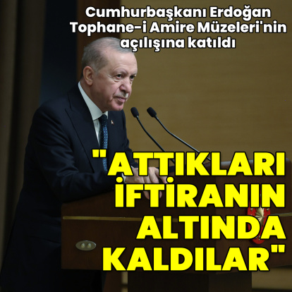 Cumhurbaşkanı Erdoğan'dan açıklamalar