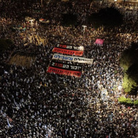 İsrail'de hükümet karşıtı protesto