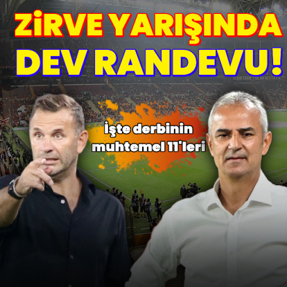 Zirve yarışında dev randevu: G.Saray-F.Bahçe