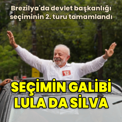 Brezilya'da seçimin galibi Lula da Silva