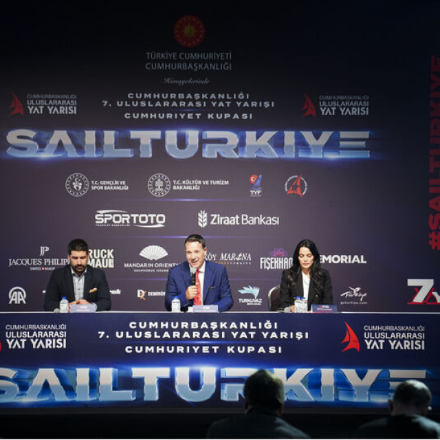 Cumhurbaşkanlığı Yat Yarışları basın toplantısı yapıldı