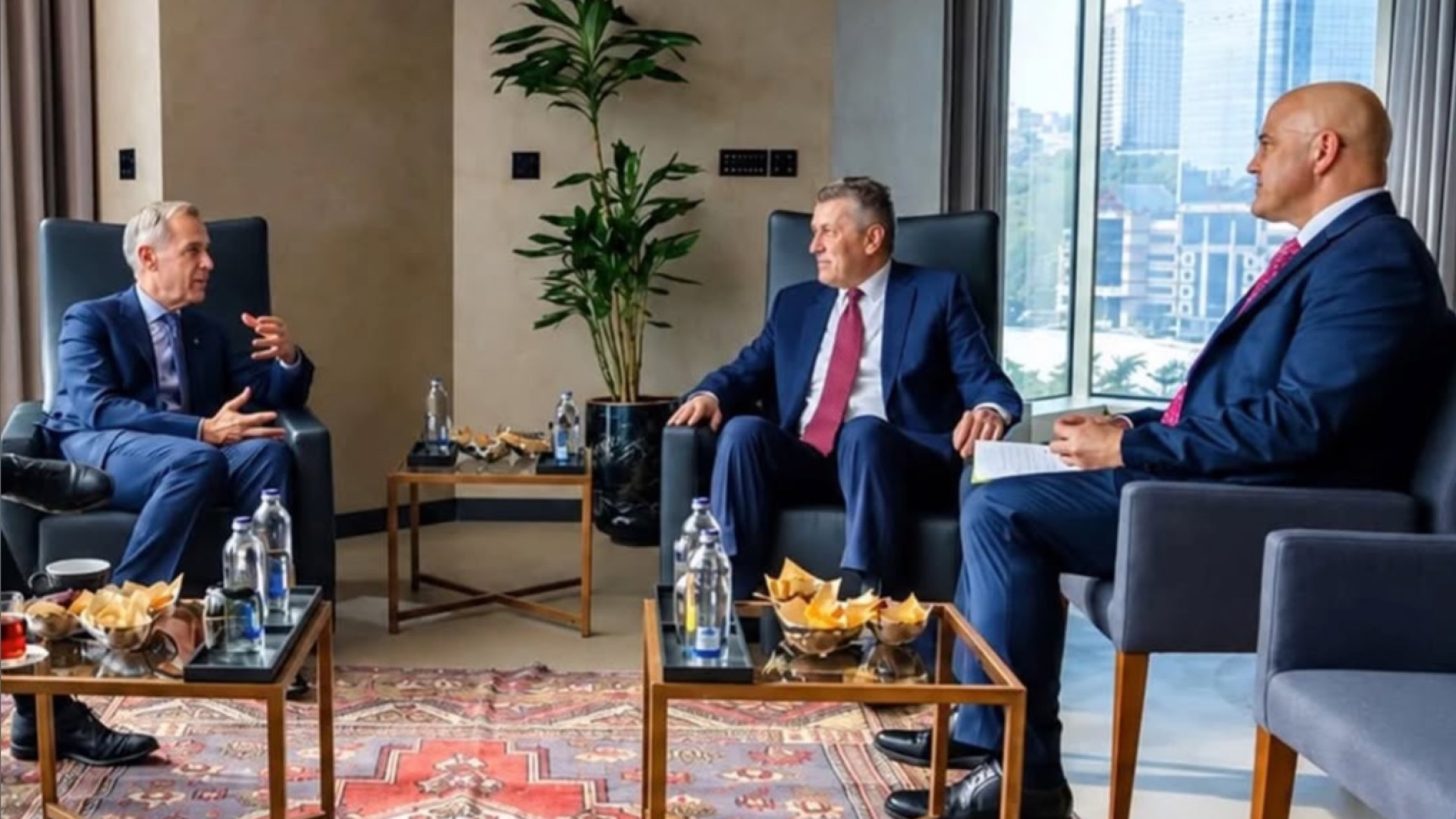 Sabancı yönetimi Kanada Başbakanı ile görüştü