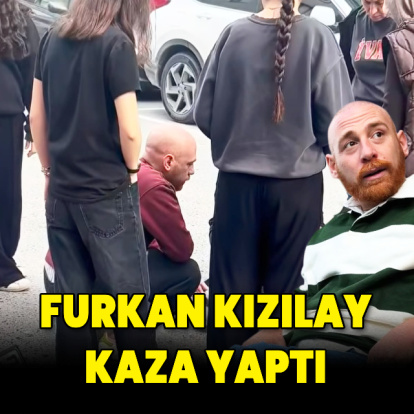 Kaza yaptı