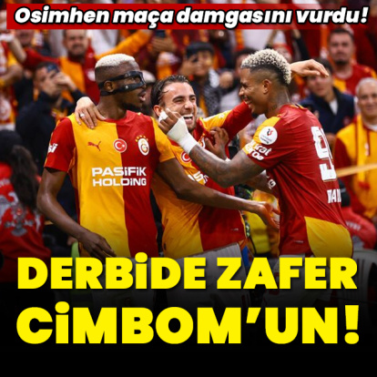 Dev derbide zafer Cimbom'un!