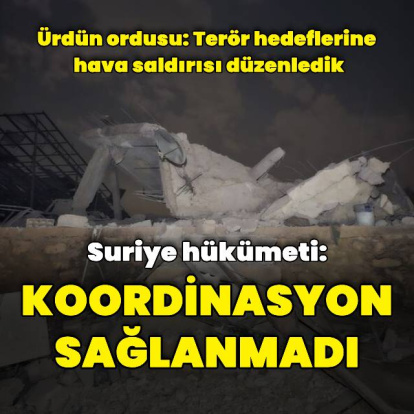 Ürdün'den Kerek'teki saldırıya misilleme