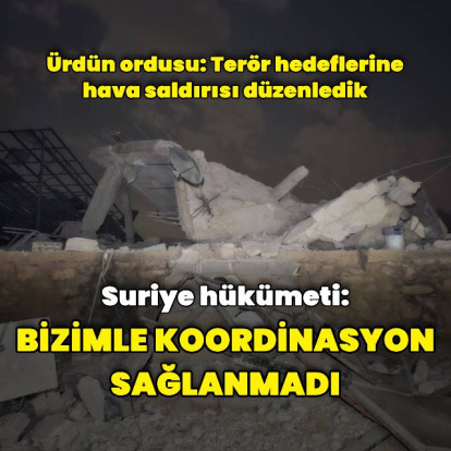Ürdün'den Kerek'teki saldırıya misilleme