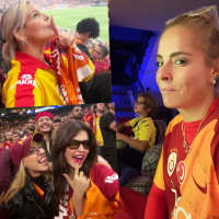 Ünlülerin Galatasaray coşkusu