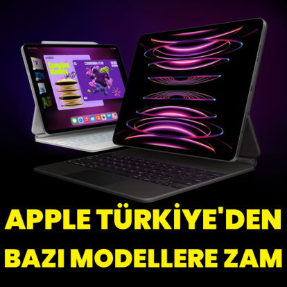 Türkiye'deki bazı Apple ürünlerine zam