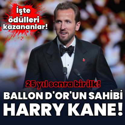 Ballon d'Or'un sahibi Harry Kane!