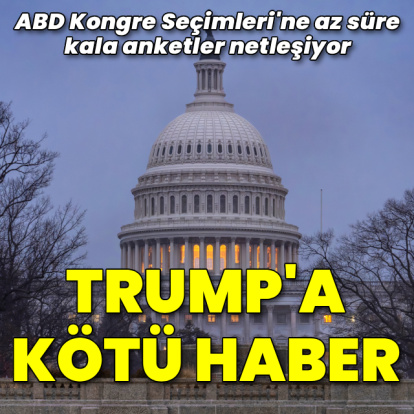 Ara Seçimler öncesi anketlerden Trump'a kötü haber