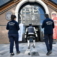 Kayseri'de robot MEGA esnafı denetledi