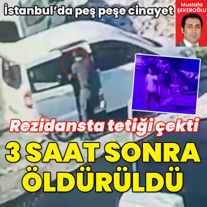 Rezidansta tetiği çekti 3 saat sonra öldürüldü