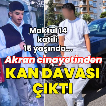 Maktul 14, katili 15 yaşında! Akran cinayetinden kan davası çıktı