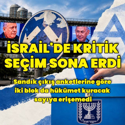 İsrail'de kritik seçim sona erdi