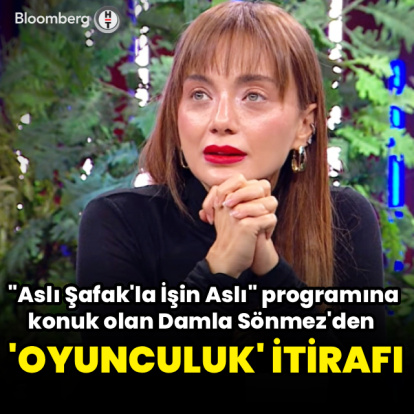 'Oyunculuk' itirafı