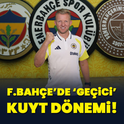 F.Bahçe'de 'geçici' Kuyt dönemi!