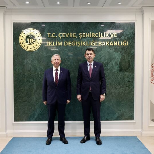 Yavaş'tan Kurum'a ziyaret