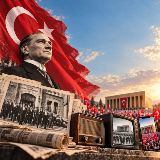 Gazete sayfalarından telefon ekranlarına... 103 yıllık coşku!