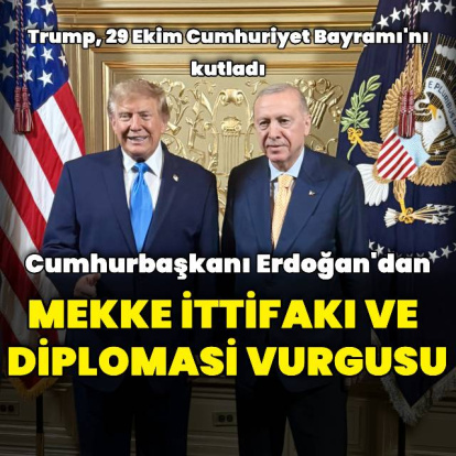 Cumhurbaşkanı Erdoğan, Trump ile görüştü