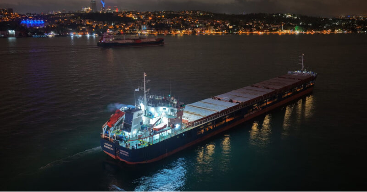 Cargo ship breakdown halts traffic in Istanbul Strait