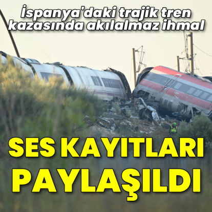 İspanya tren kazasında ses kayıtları ortaya çıktı