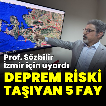 Deprem potansiyeli taşıyan 5 fay