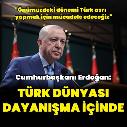 Cumhurbaşkanı Erdoğan'dan önemli açıklamalar