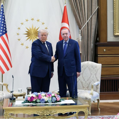 Cumhurbaşkanı Erdoğan, Donald Trump'la görüştü