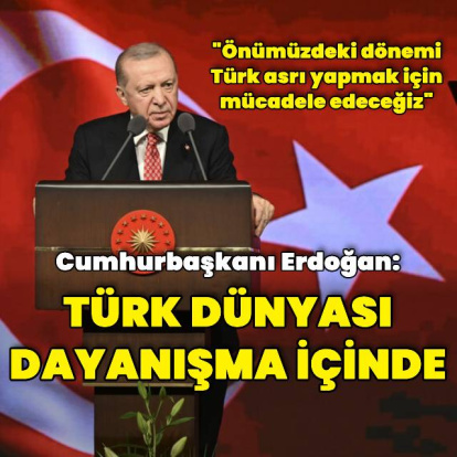Cumhurbaşkanı Erdoğan: Türkiye başarıdan başarıya koşmaya devam ediyor