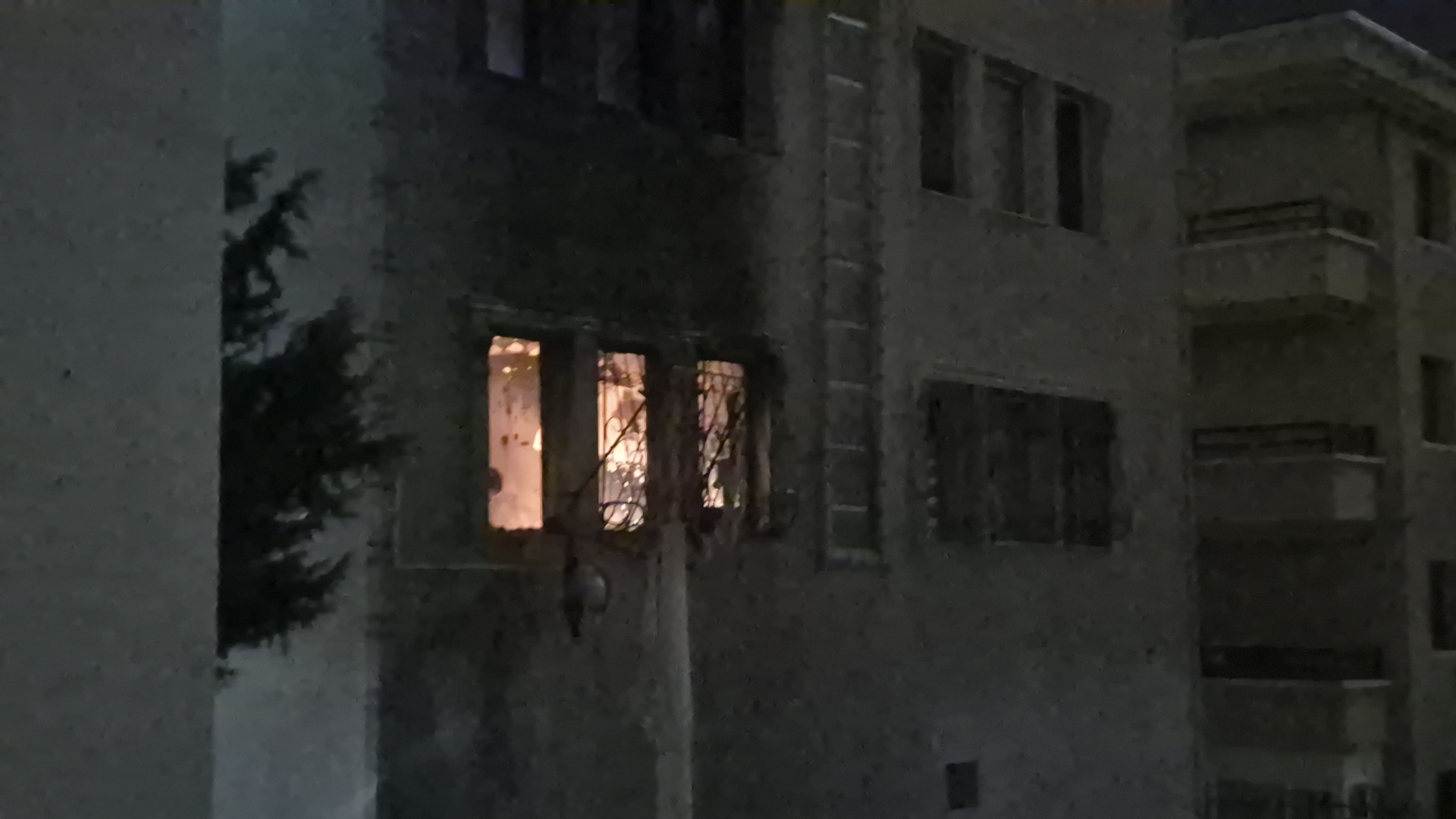 Ankara Çankaya'da Doğalgaz Patlaması Korkuttu