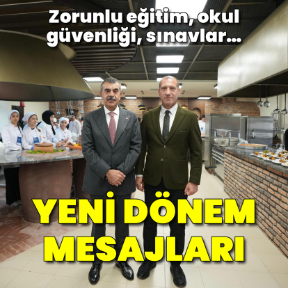 Bakan Tekin’den eğitimde yeni dönem mesajları