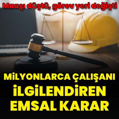 Sürgün edilen işçiye Yargıtay’dan müjde