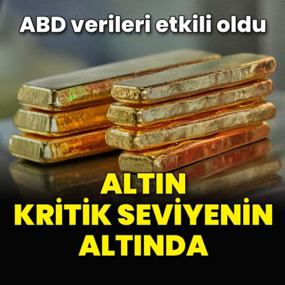 Altın kritik seviyenin altında