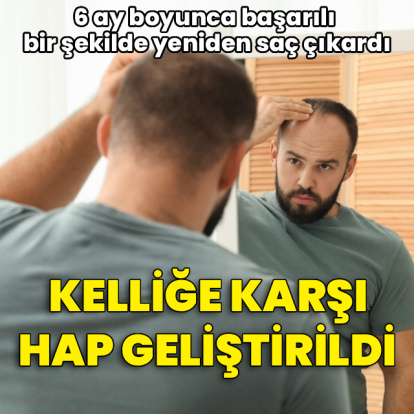 Kelliğe karşı hap geliştirildi