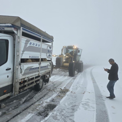 Muş'ta kar esareti yaşandı