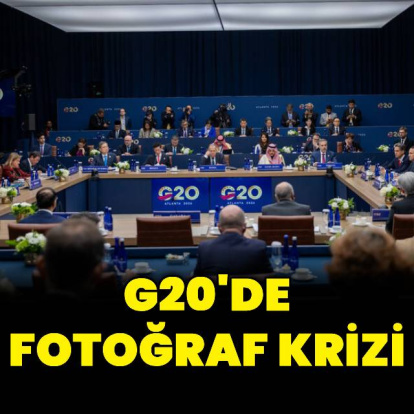 G20 toplantısı, aile fotoğrafı çekilmeden başladı