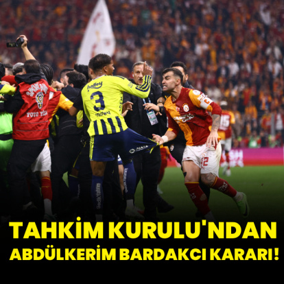 TFF Tahkim Kurulu'ndan Abdülkerim Bardakcı kararı!