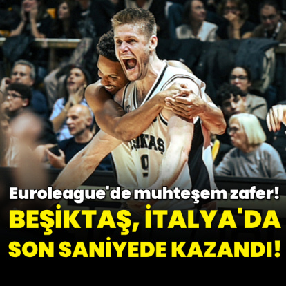 Beşiktaş'tan İtalya'da muhteşem geri dönüş!