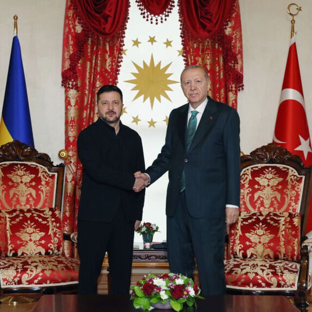 Cumhurbaşkanı Erdoğan, Ukrayna lideri Zelenskiy'le görüştü
