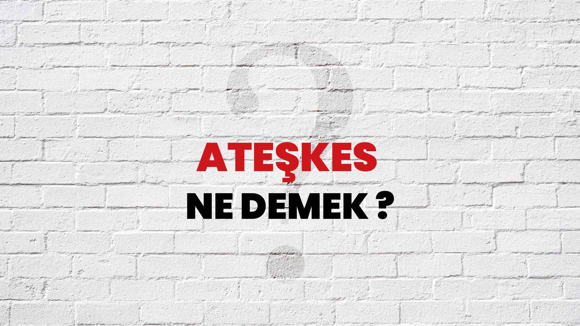 Ateşkes Ne Demek, Ne Anlama Gelir? Ateşkes Kelimesi TDK Sözlük Anlamı Nedir?