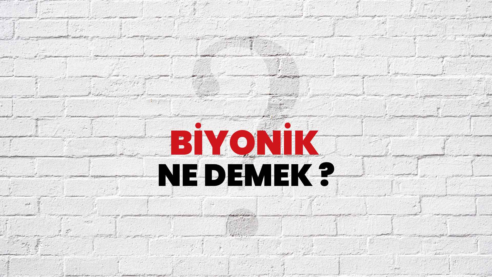 Biyonik Ne Demek, Ne Anlama Gelir? Biyonik Kelimesi TDK Sözlük Anlamı Nedir?