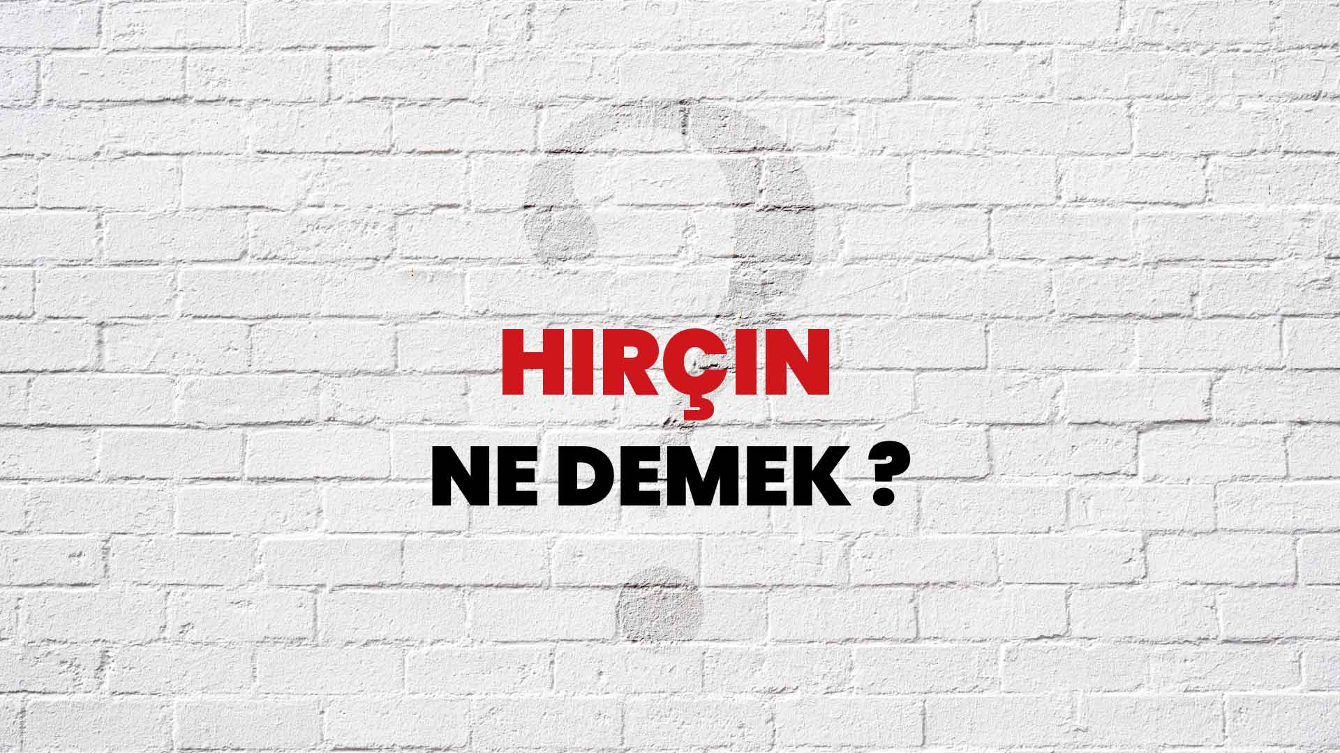 Hırçın Ne Demek, Ne Anlama Gelir? Hırçın Kelimesi TDK Sözlük Anlamı Nedir?