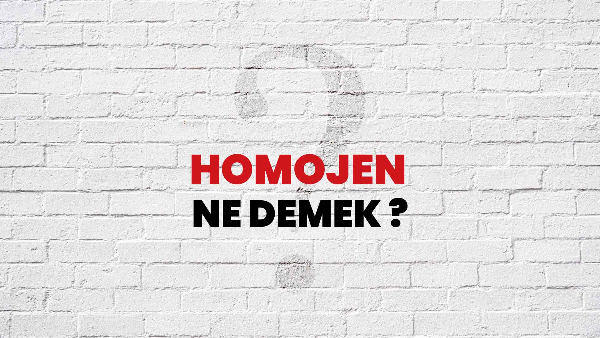 Homojen Ne Demek, Ne Anlama Gelir? Homojen Kelimesi TDK Sözlük Anlamı Nedir?