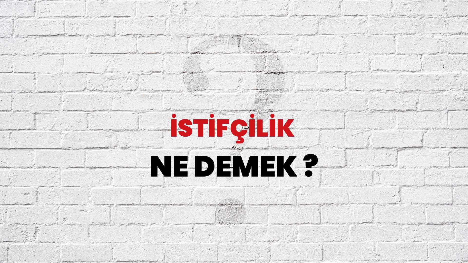 İstifçilik Ne Demek, Ne Anlama Gelir? İstifçilik Kelimesi TDK Sözlük Anlamı Nedir?