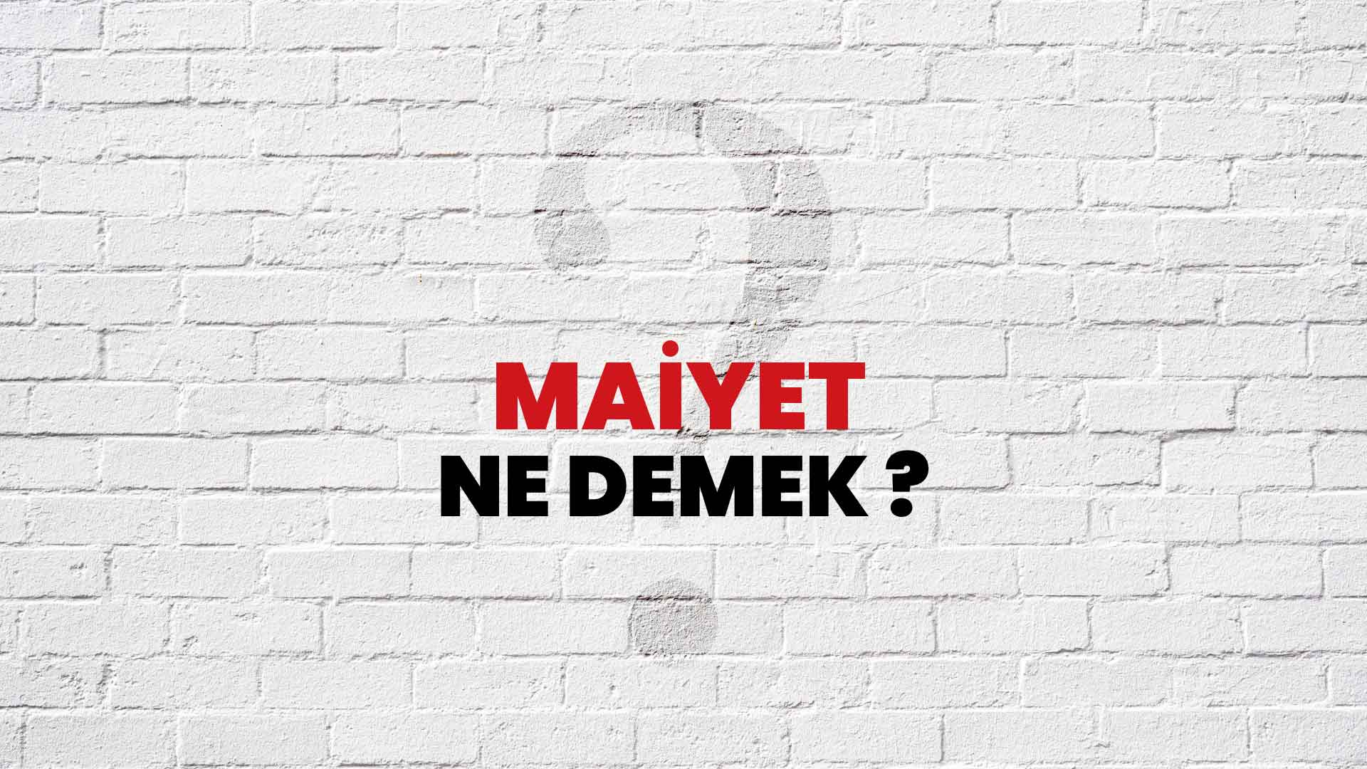 Maiyet Ne Demek, Ne Anlama Gelir? Maiyet Kelimesi TDK Sözlük Anlamı Nedir?