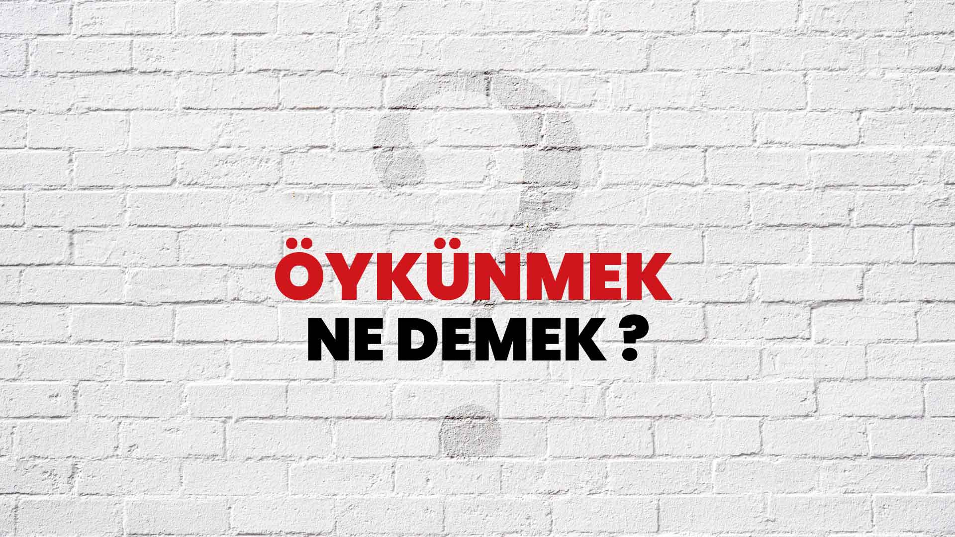 Öykünmek Ne Demek, Ne Anlama Gelir? Öykünmek Kelimesi TDK Sözlük Anlamı Nedir?