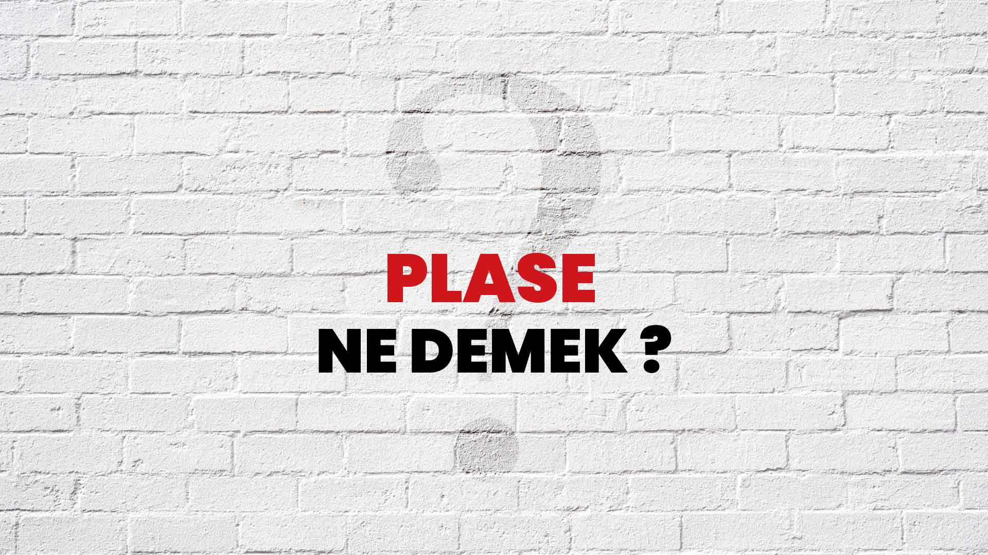 Plase Ne Demek, Ne Anlama Gelir? Plase Kelimesi TDK Sözlük Anlamı Nedir?