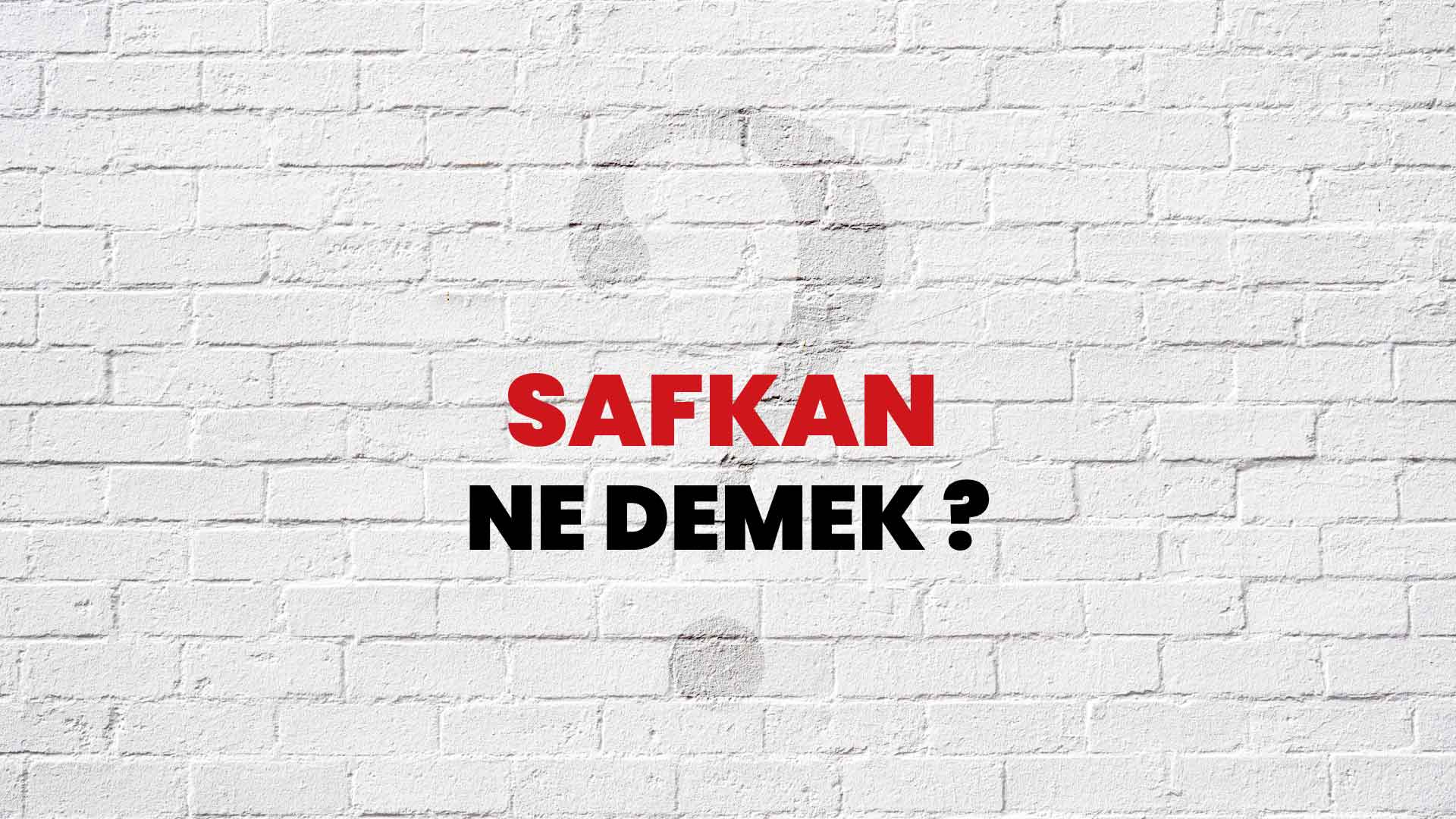Safkan Ne Demek, Ne Anlama Gelir? Safkan Kelimesi TDK Sözlük Anlamı Nedir?