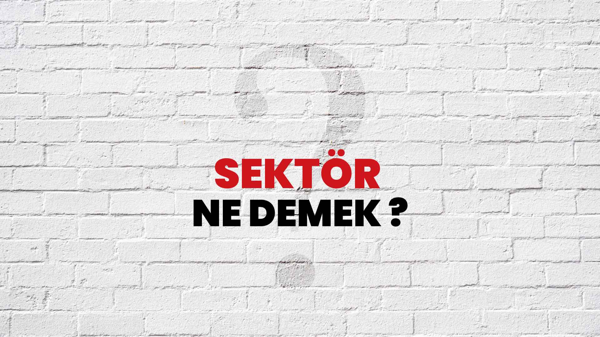 Sektör Ne Demek, Ne Anlama Gelir? Sektör Kelimesi TDK Sözlük Anlamı Nedir?