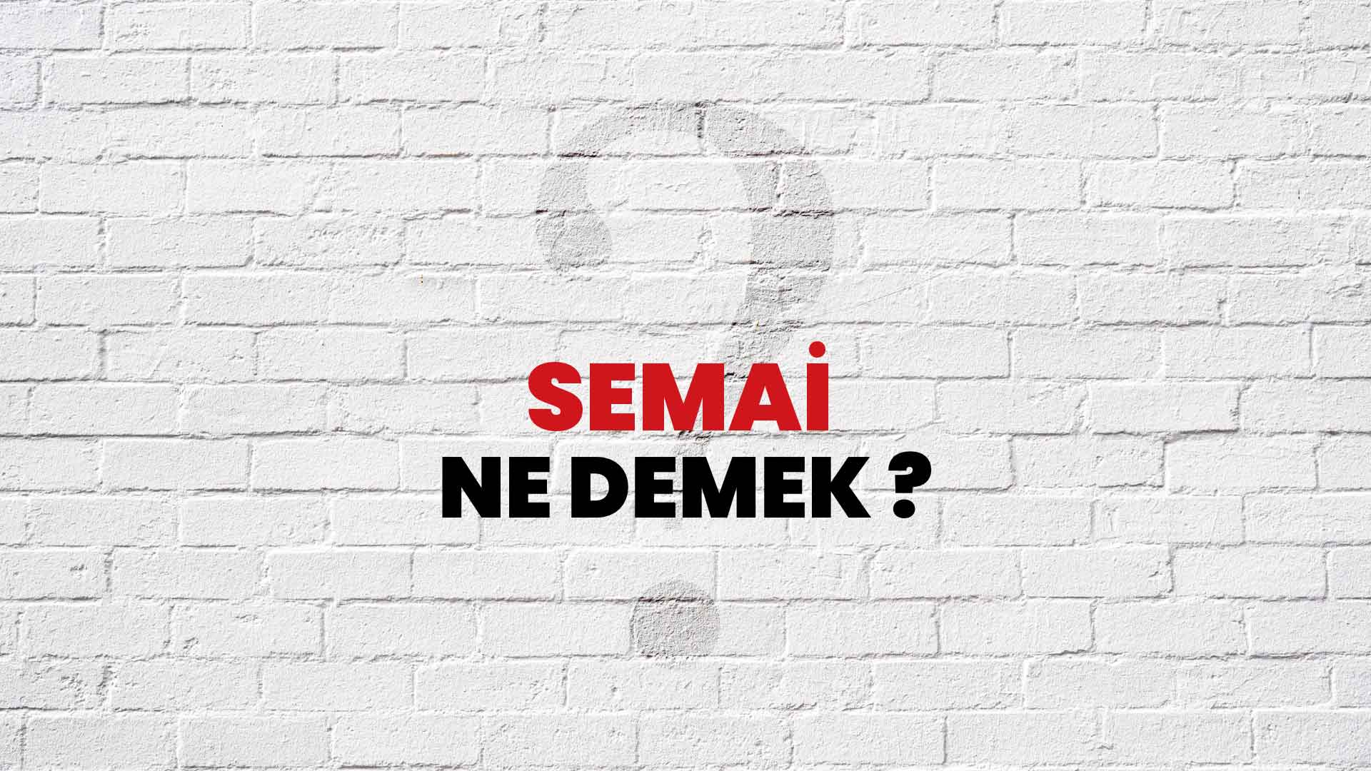 Semai Ne Demek, Ne Anlama Gelir? Semai Kelimesi TDK Sözlük Anlamı Nedir?